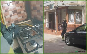 FOTO // La un pas de tragedie în Chișinău. O fetiță de 9 ani a fost salvată dintr-un apartament cuprins de flăcări